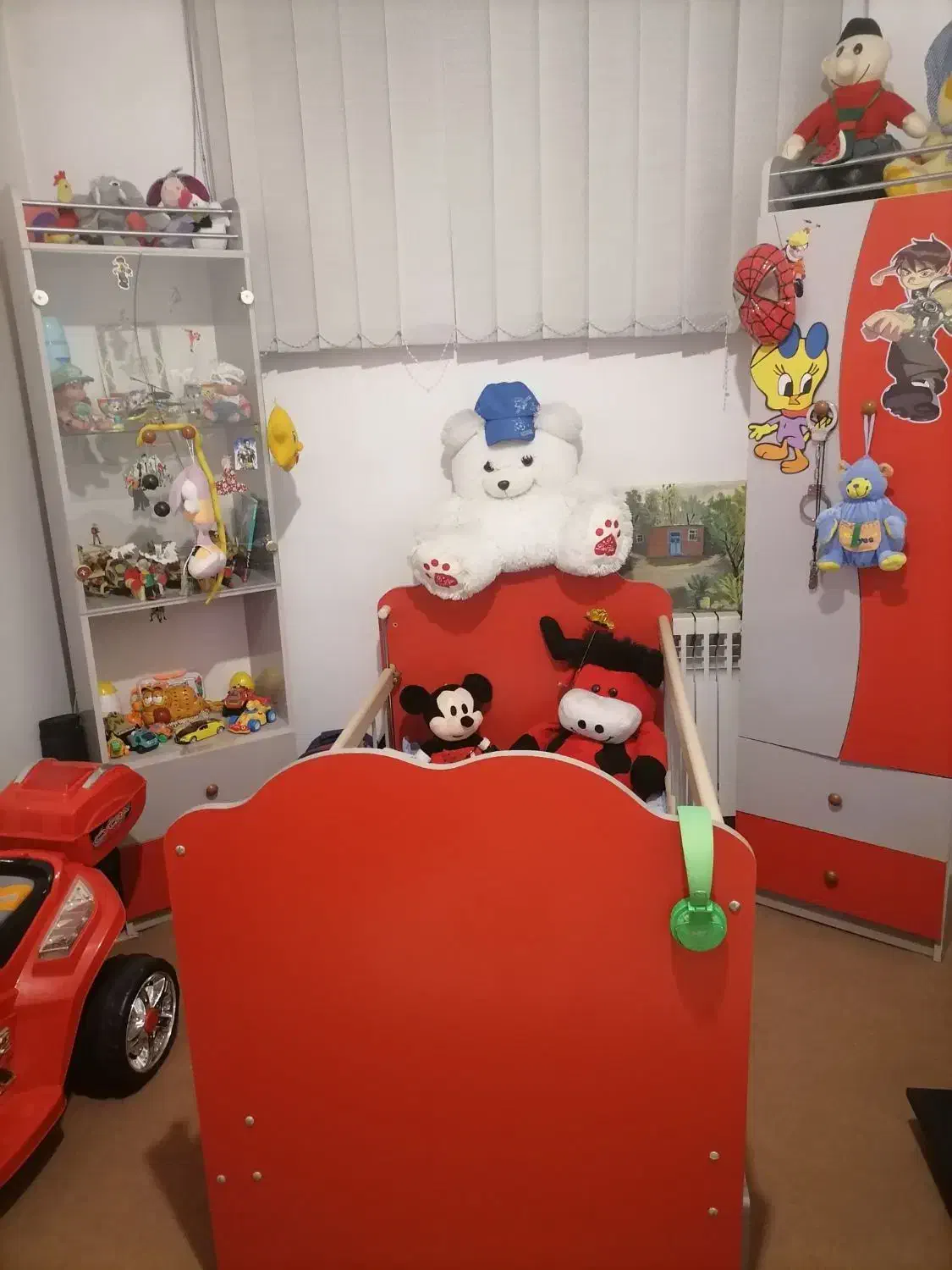 تخت وکمد کودک پسرانه،|تخت و صندلی بچه|تبریز, |دیوار