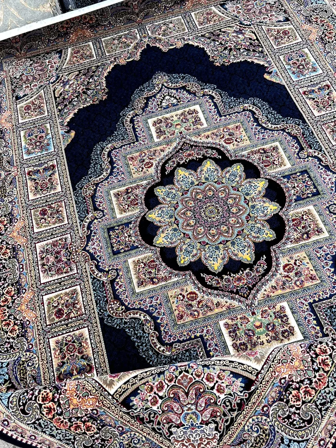 فرش|فرش|قروه, |دیوار