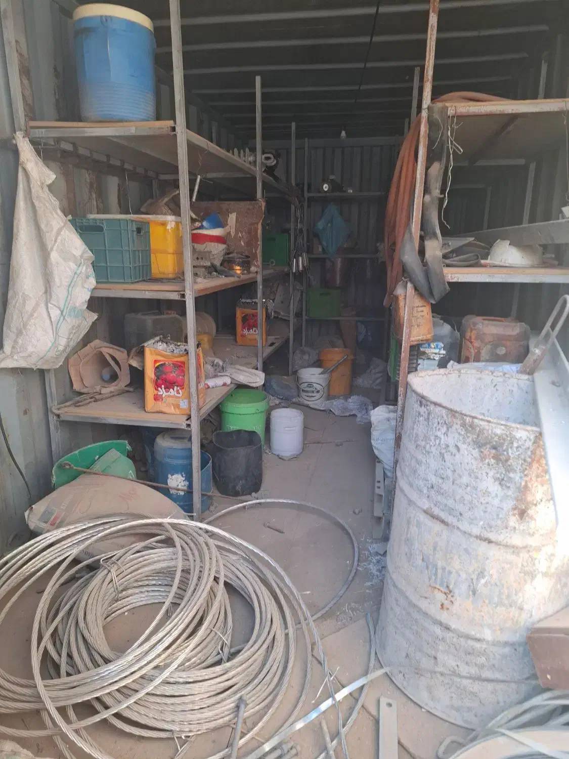 کانتینر|ماشینآلات صنعتی|شوش, |دیوار