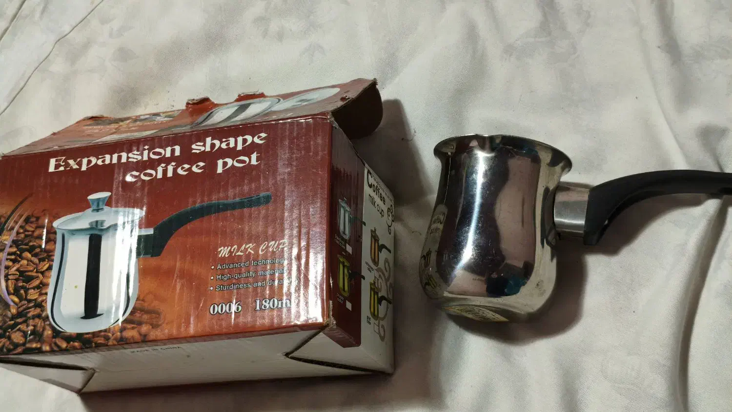 قهوه جوش ترک استیل جفتی نو|قوری، کتری، قهوه‌ساز دستی|رشت, خواهر امام|دیوار