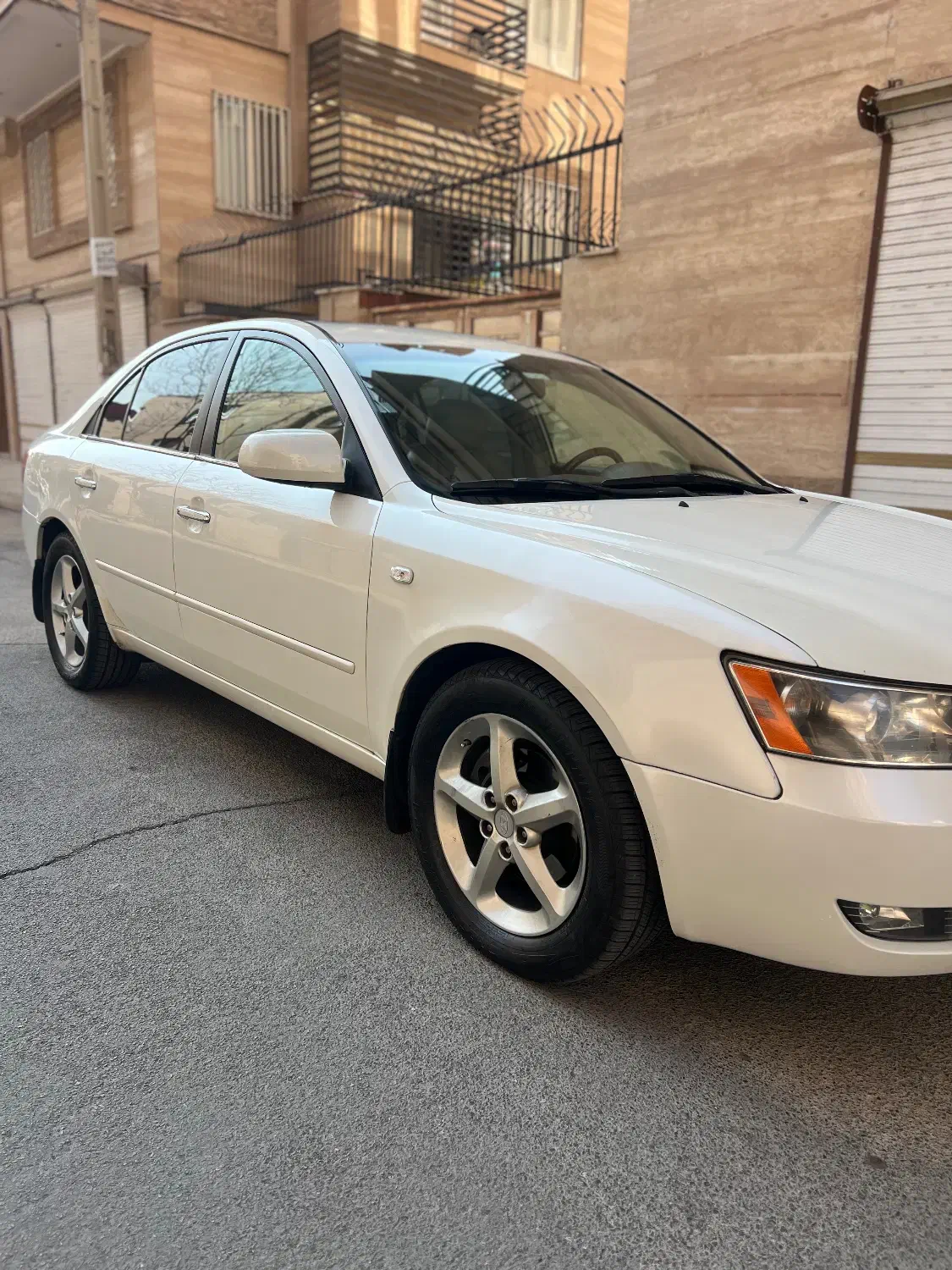 سوناتا مدل۲۰۰۷ ۶سیلندر سفید سالم|خودرو سواری و وانت|تهران, تهرانسر مرکزی|دیوار