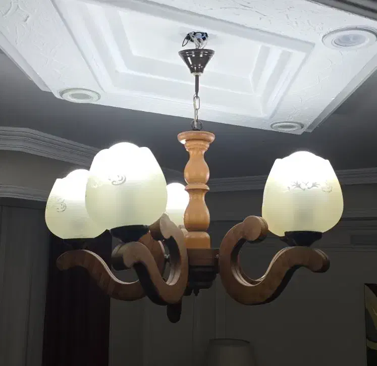 لوستر و دیوارکوب چوبی|لوستر و چراغ آویز|سبزوار, کاشفی شمالی (دادگستری)|دیوار