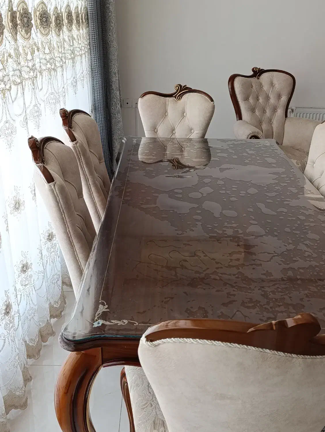 مبل هشت، میز غذاخوری، میز تلویزیون، آیینه کنسول|مبلمان خانگی و میز عسلی|نقده, |دیوار
