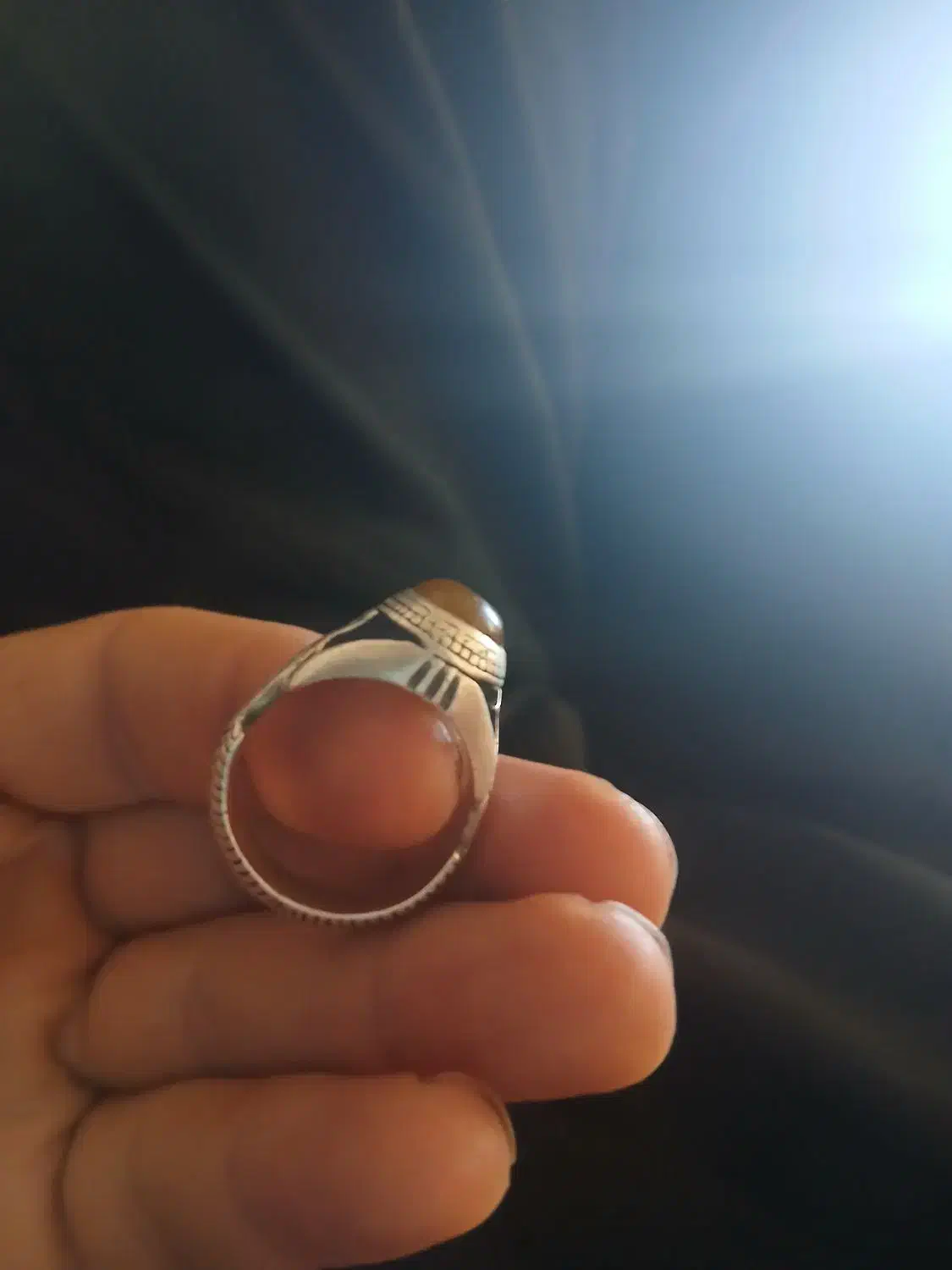 انگشتر قدیمی ژیر خاکی|جواهرات|نورآباد, |دیوار