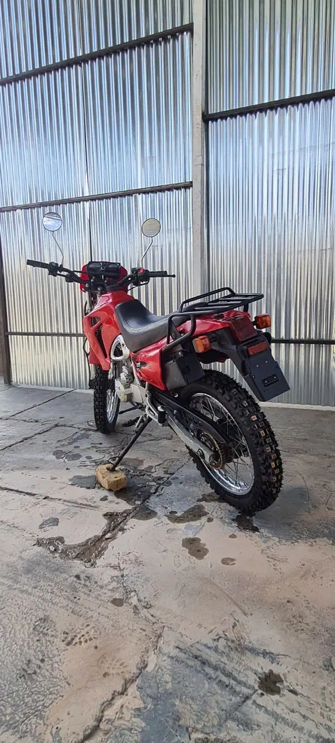 تریل ۲۰۰ پلاک ملی|موتورسیکلت|آباده, |دیوار