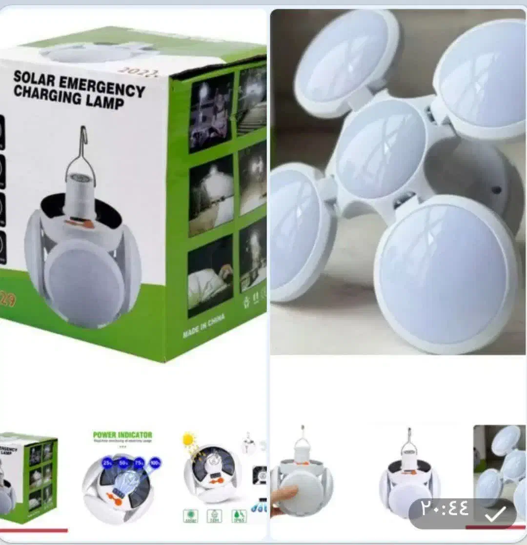 لامپ ۵پر شارژی|کوهنوردی و کمپینگ|ابریشم, |دیوار