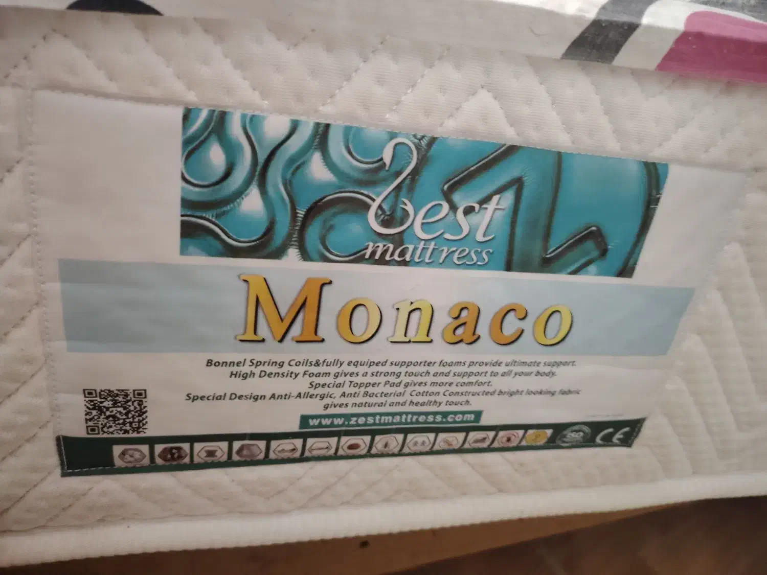 تشک زست، مدل موناکو|تشک تختخواب|اصفهان, جلفا|دیوار