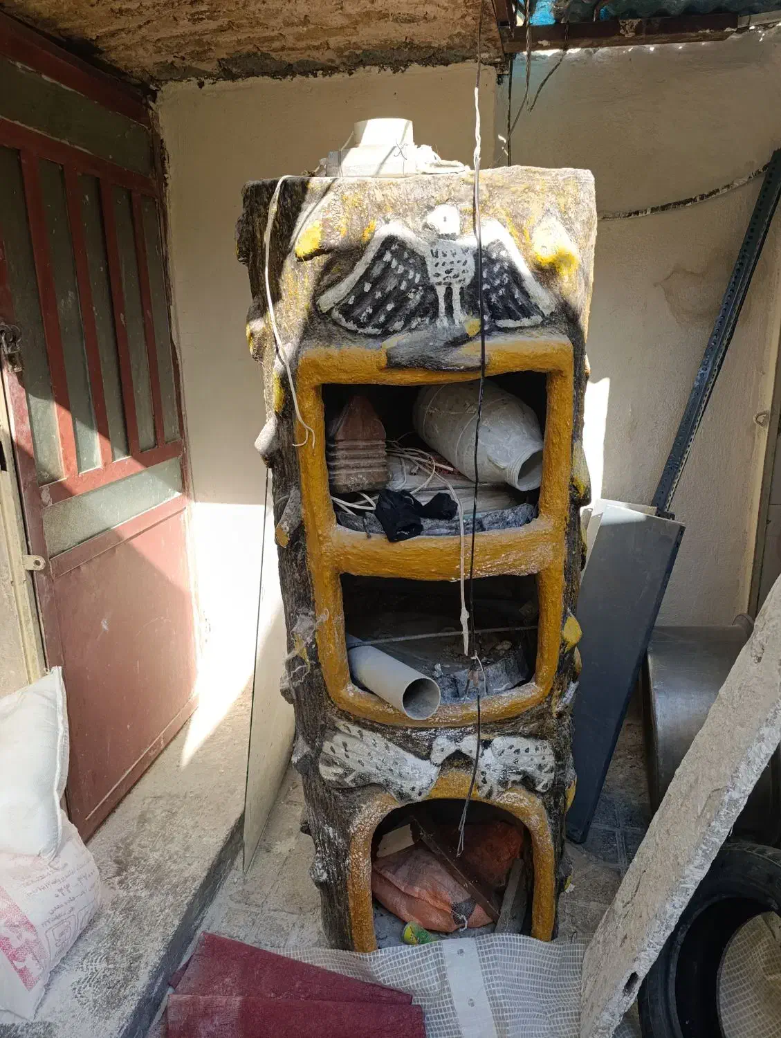 باربیکیو  و کباب پز بتنی هواکش دار|اجاق گاز و لوازم برقی پخت‌وپز|نهاوند, |دیوار