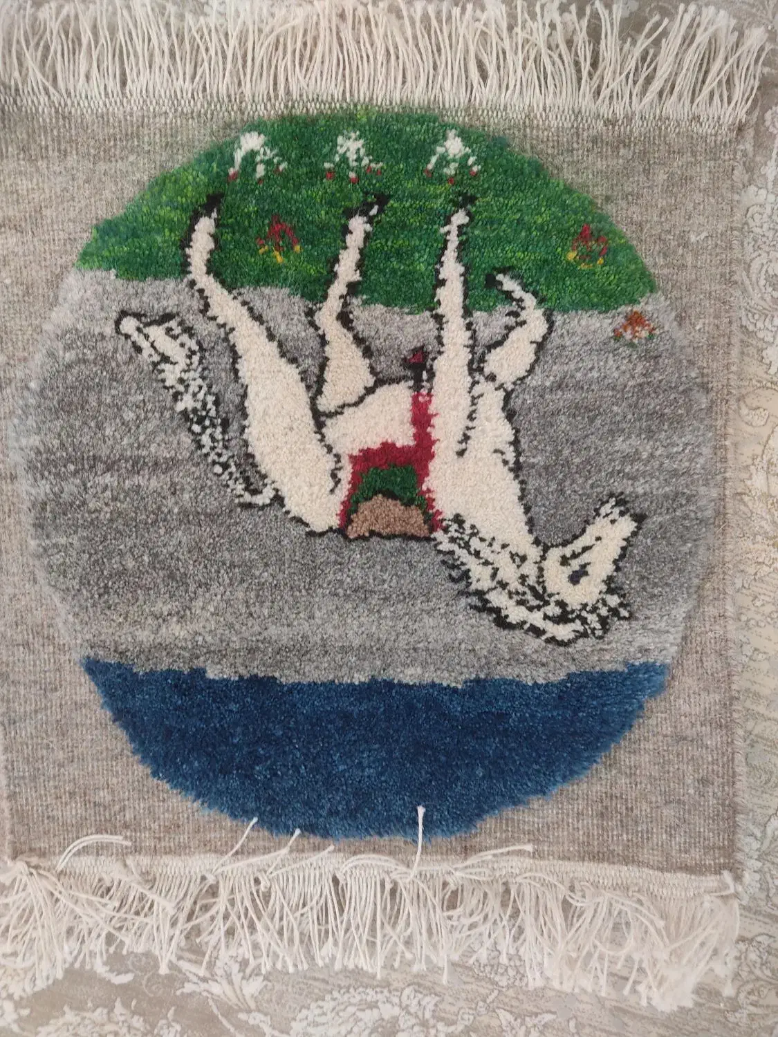 قالی دست باف|فرش|کوه چنار, |دیوار