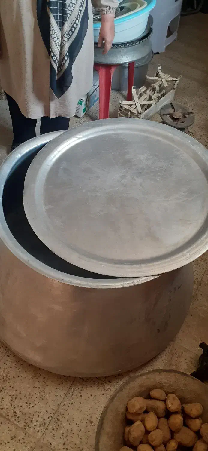 دیگ بزرگ طرح جدید چکوشی|ظروف پخت‌وپز|ابهر, |دیوار