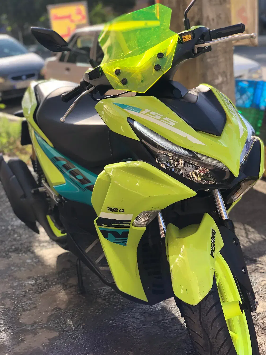 ایروکس ۱۵۵|موتورسیکلت|کرج, دولت‌آباد|دیوار