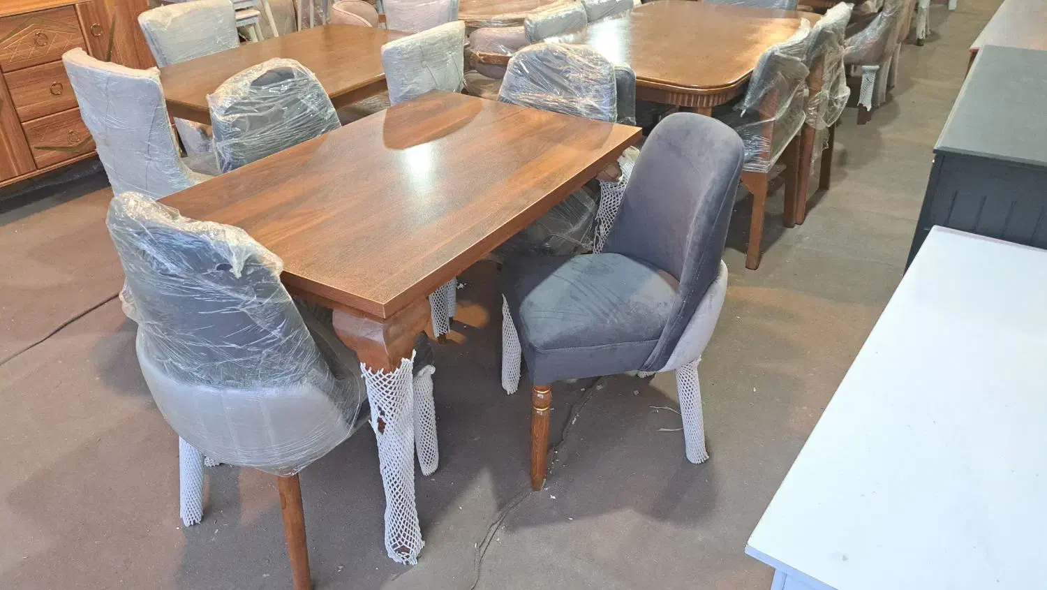 میز صندلی نهارخوری دیاموند فندقی|میز و صندلی غذاخوری|رشت, کوی حسینی|دیوار