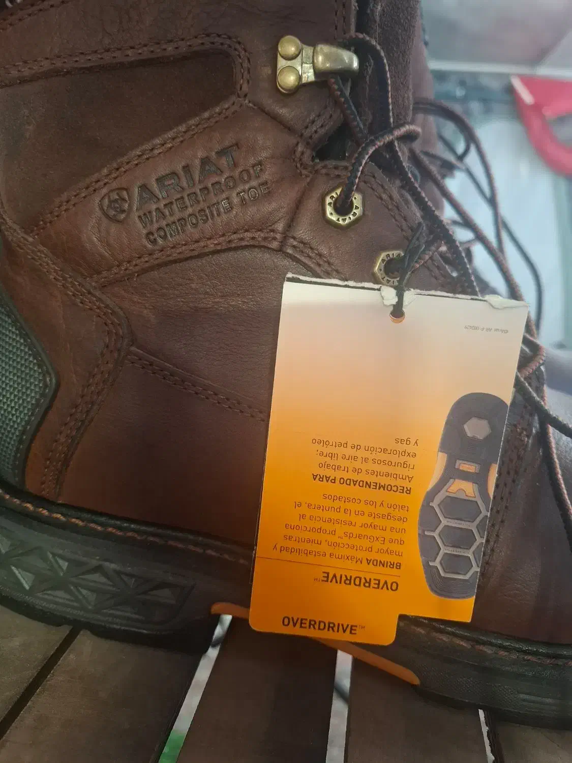 کفش پوتین استوک اورجینال چرم بوفالو|کیف، کفش، کمربند|همدان, |دیوار