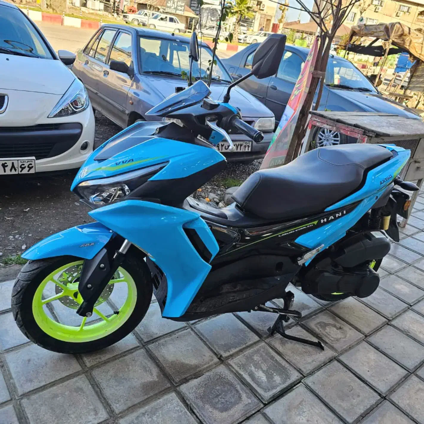 آیرکس 150|موتورسیکلت|فومن, |دیوار