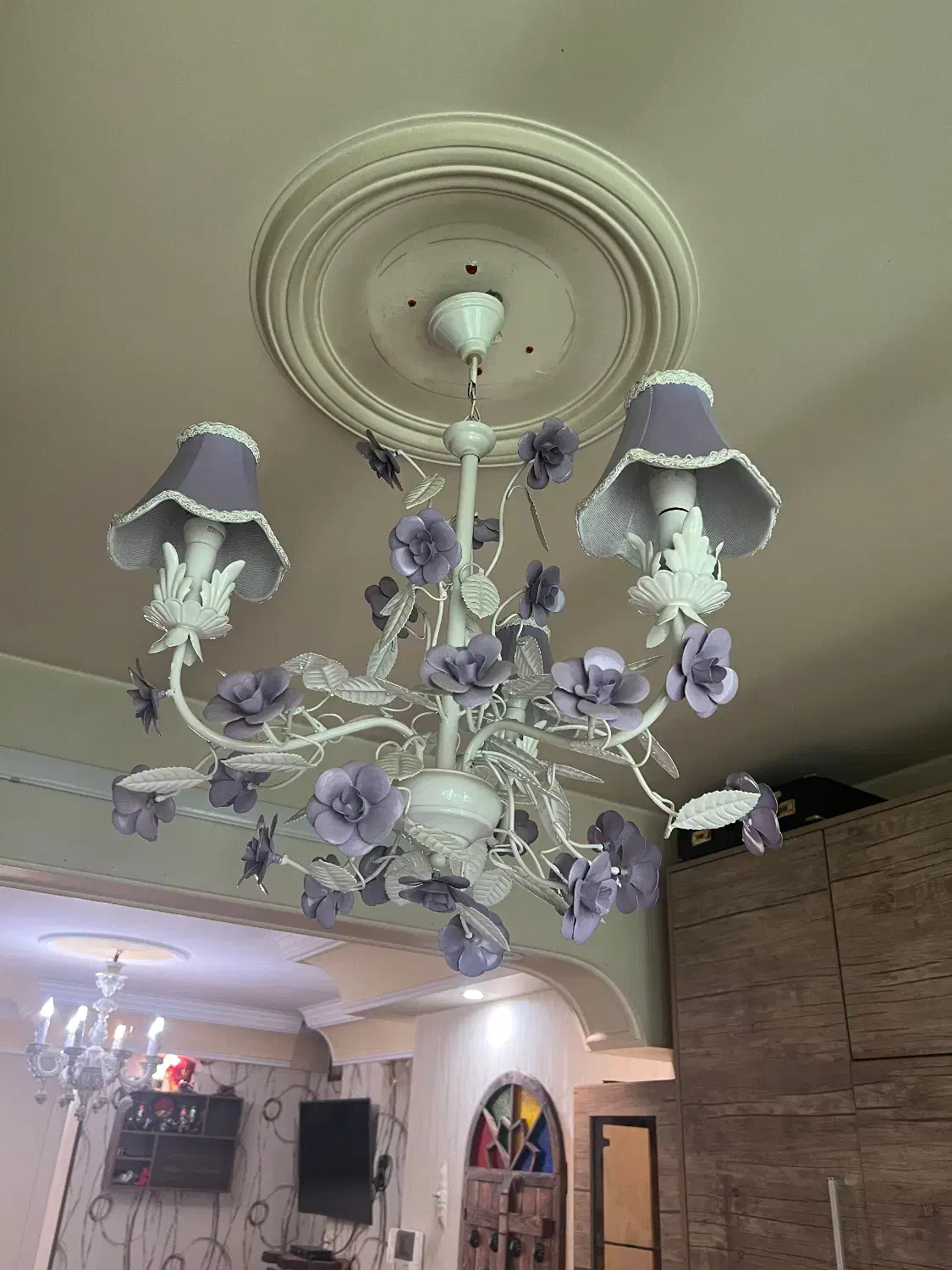 لوستر سه شاخه|لوستر و چراغ آویز|تهران, زاهد گیلانی|دیوار