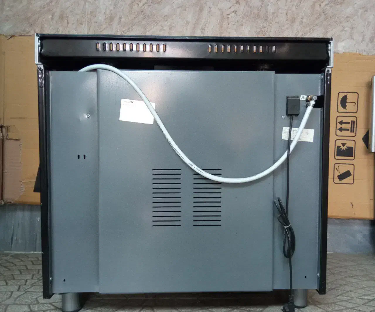 اجاق گاز طرح فر صفحه شیشه ای|اجاق گاز و لوازم برقی پخت‌وپز|سراب, |دیوار