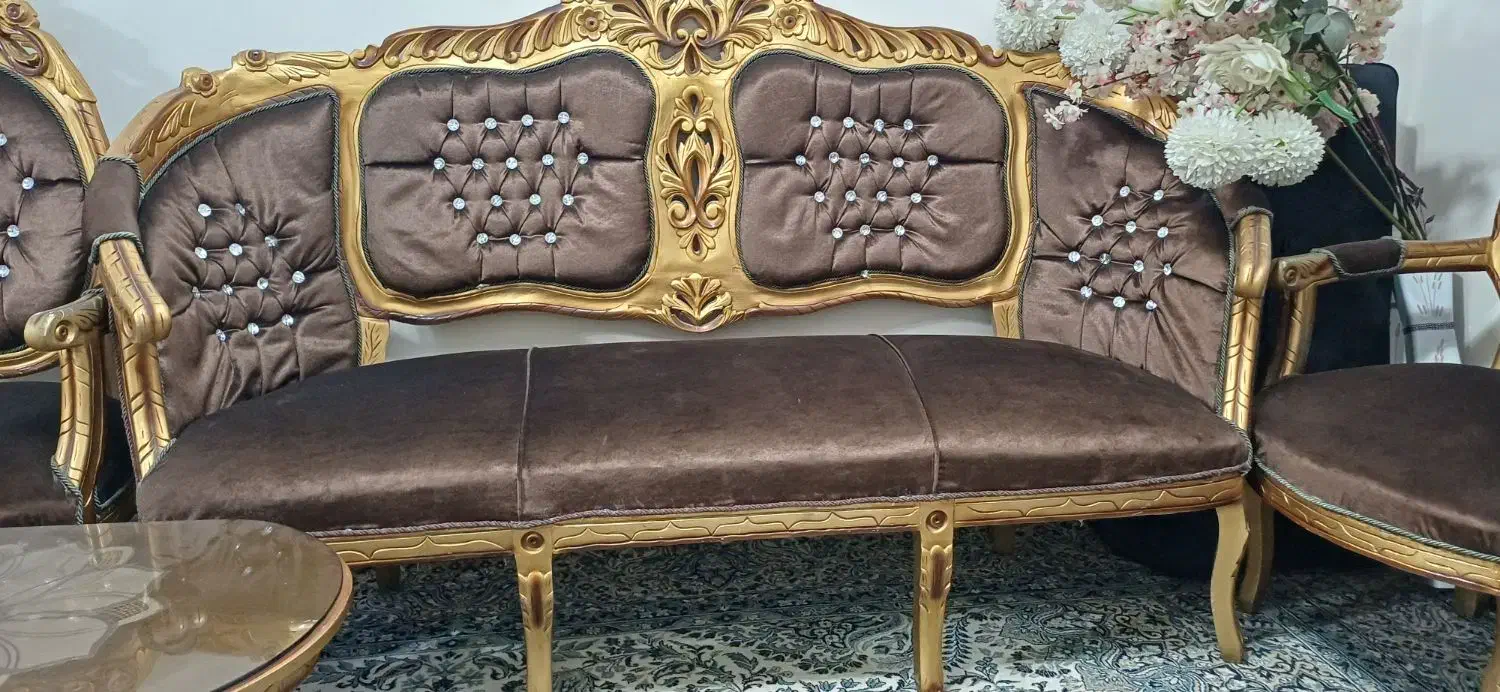 مبل ۹ نفره|مبلمان خانگی و میز عسلی|اهواز, پادادشهر|دیوار