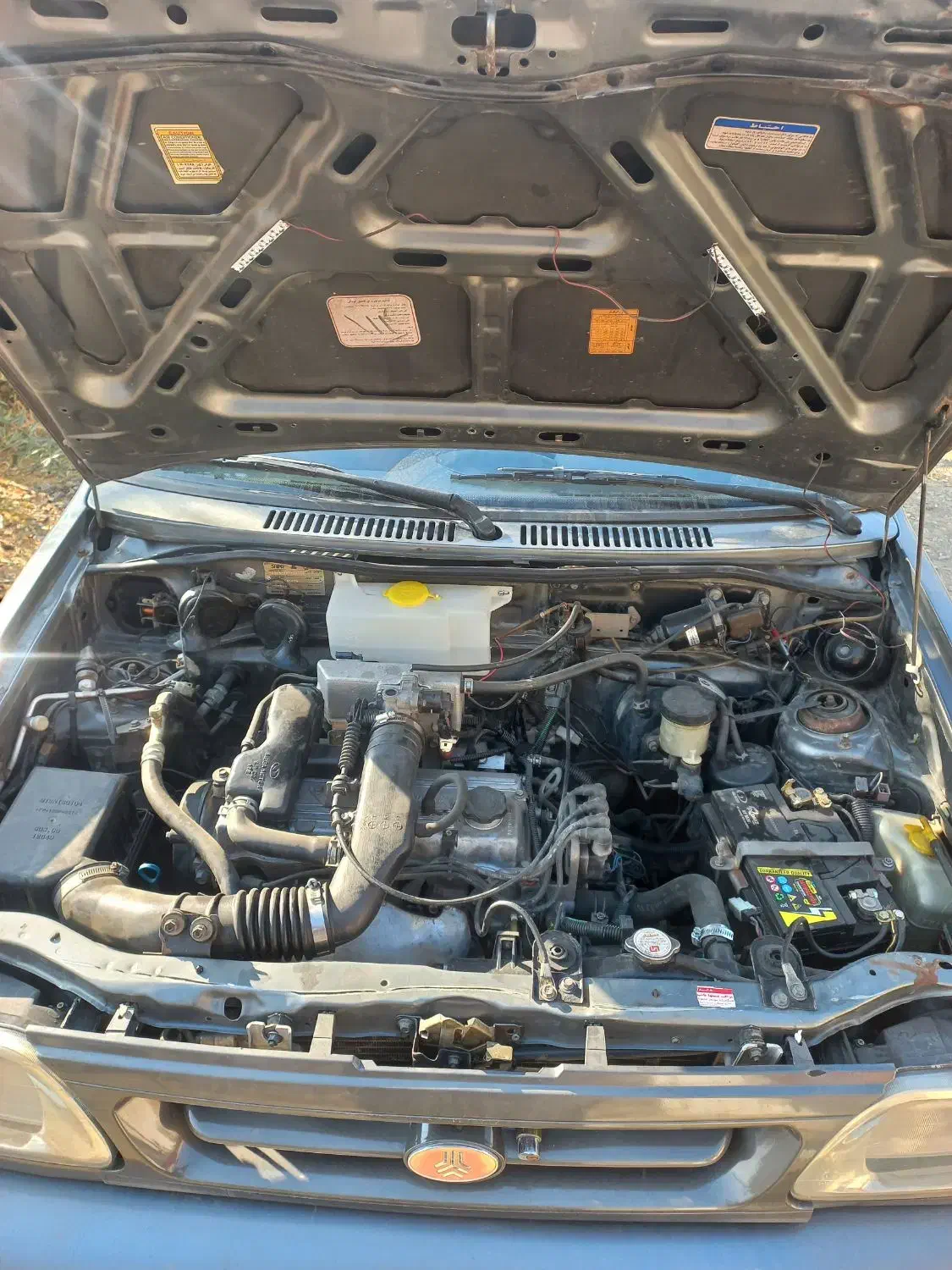 پراید۱۴۱ مدل ۸۷جلو عقب پلمپ|خودرو سواری و وانت|سقز, |دیوار