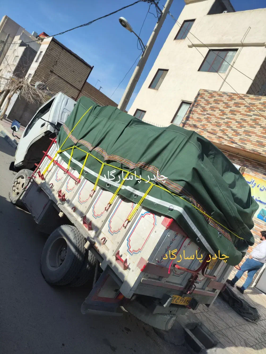 چادر خاور ۷ تنی ۷در۵ ۳۵ متری|قطعات یدکی و لوازم جانبی|رباط‌کریم, شهرک صنعتی پاسارگاد|دیوار