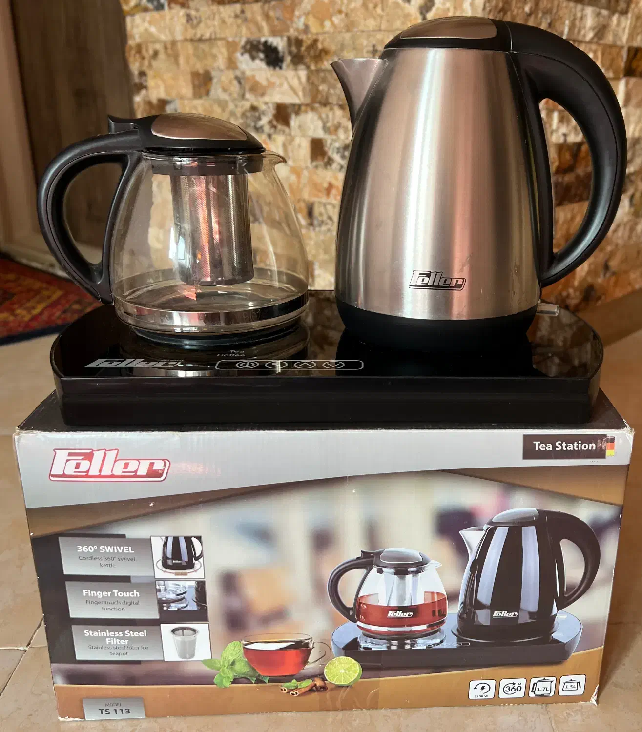 چای ساز آلمانی اصل برند فلر|سماور، چایساز، قهوهساز|سمنان, |دیوار