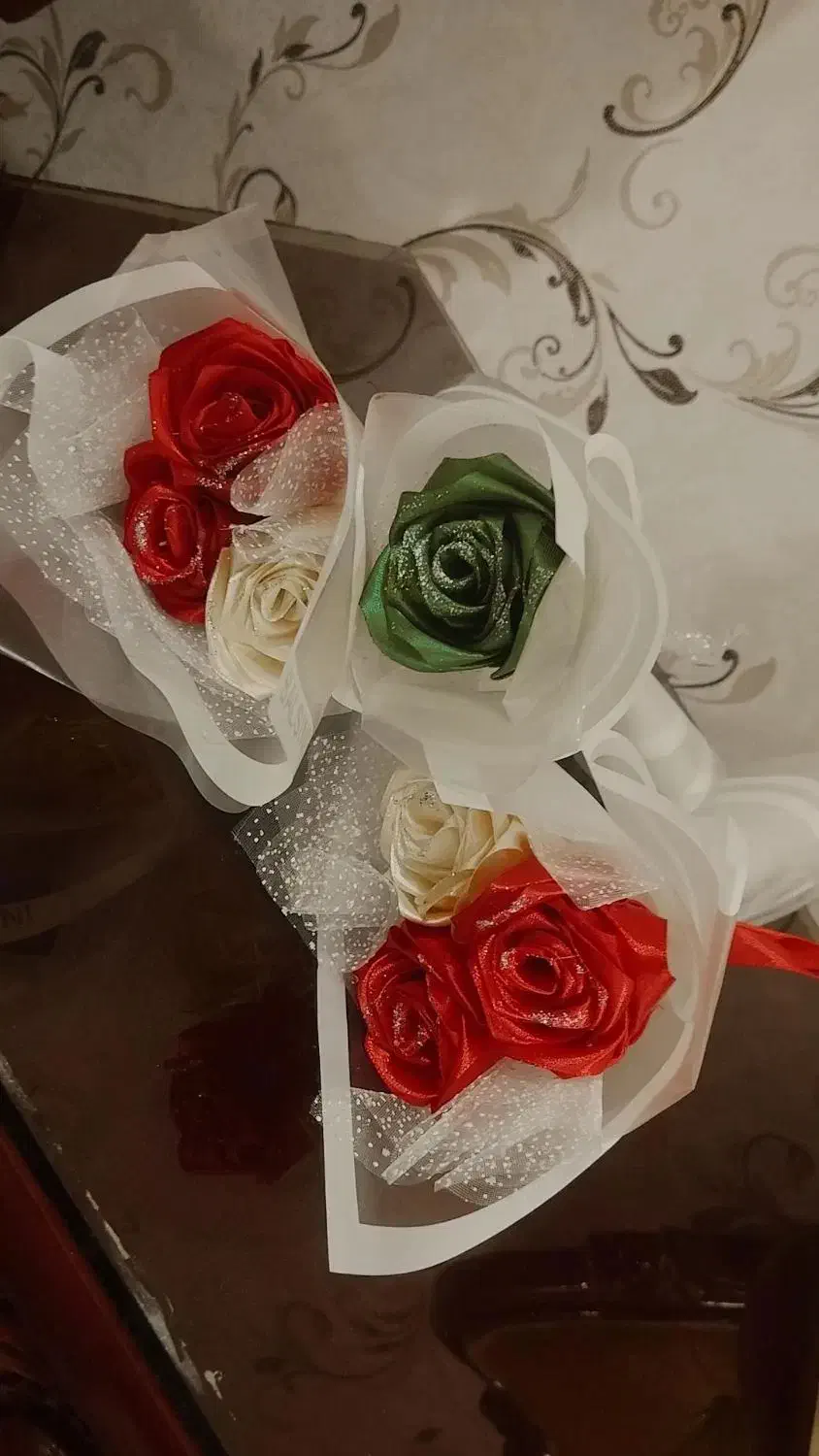 گل روبانی25|گل مصنوعی|زنجان, |دیوار