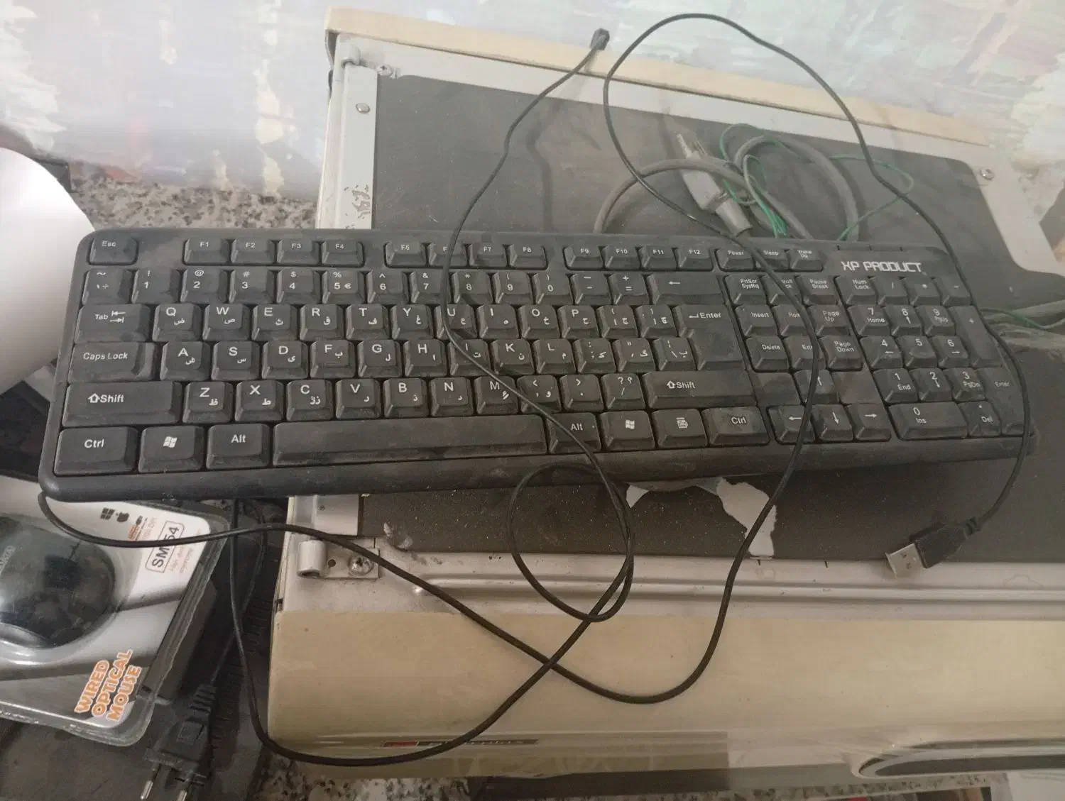 تعدادی موس و کیبورد نو و کارکرده|قطعات و لوازم جانبی رایانه|نیشابور, امام خمینی|دیوار