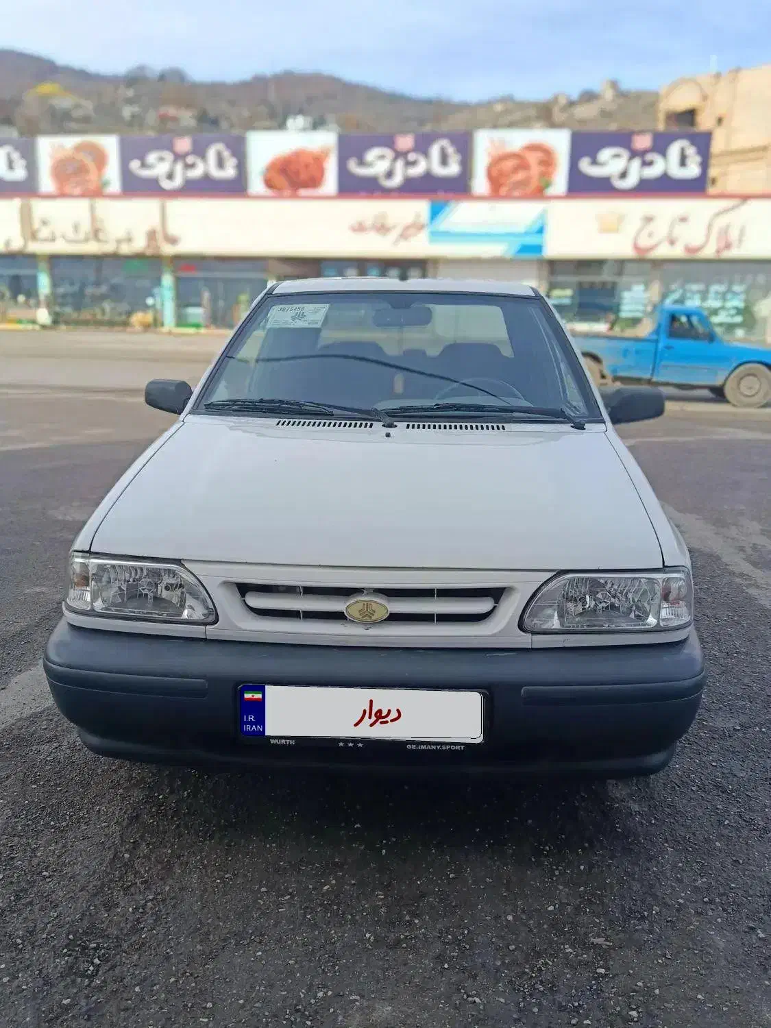 پراید مدل 95 استثنایی فقط یک گلگیر رنگ|خودرو سواری و وانت|کلاردشت, |دیوار