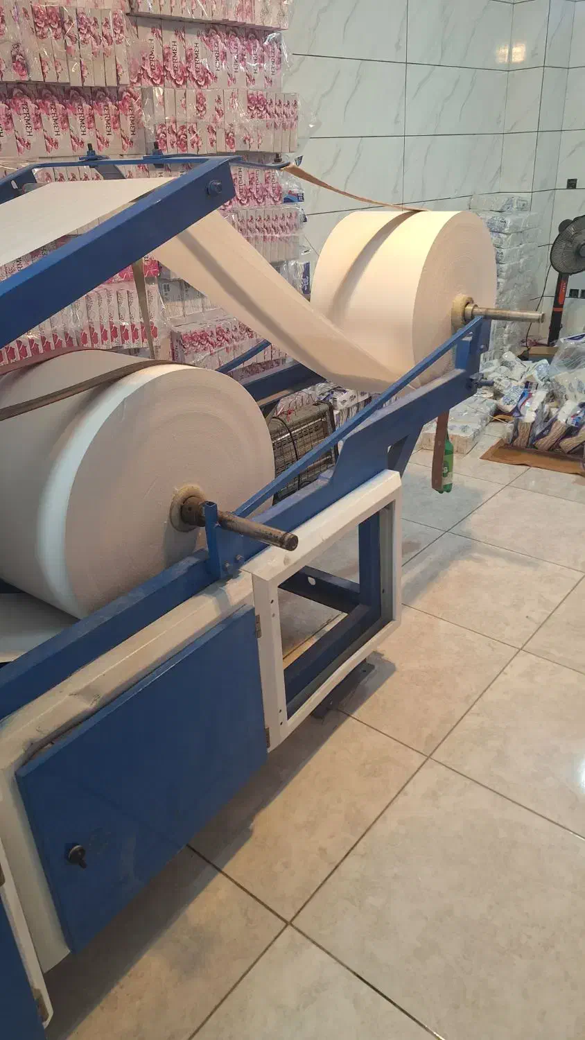 دستگاه تولید دستمال کاغذی تیغ و تا|ماشین‌آلات صنعتی|شهرضا, |دیوار