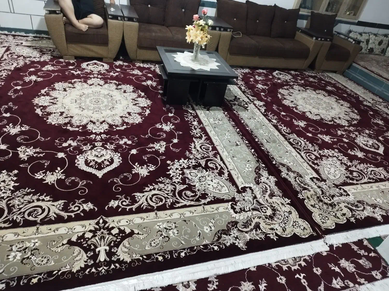 فروش دو عدد فرش|فرش|نورآباد ممسنی, |دیوار