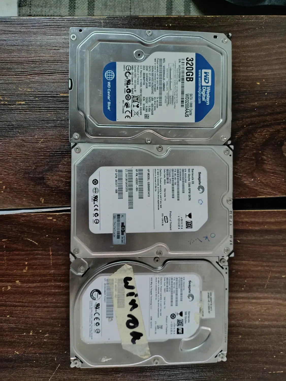 هارد کامپیوتر 3 عدد|قطعات و لوازم جانبی رایانه|تبریز, |دیوار