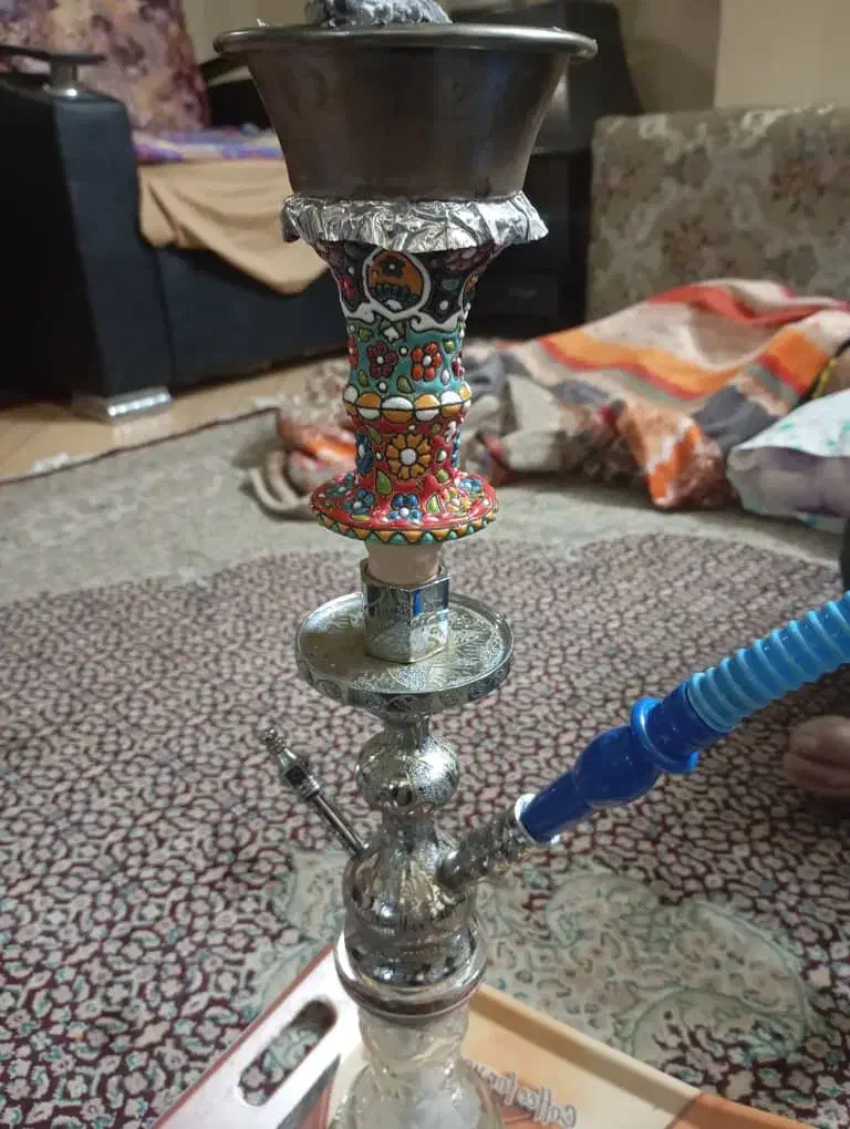 قلیان برنجی طعم دوسیب|کلکسیون و سرگرمی|ری, دیلمان|دیوار