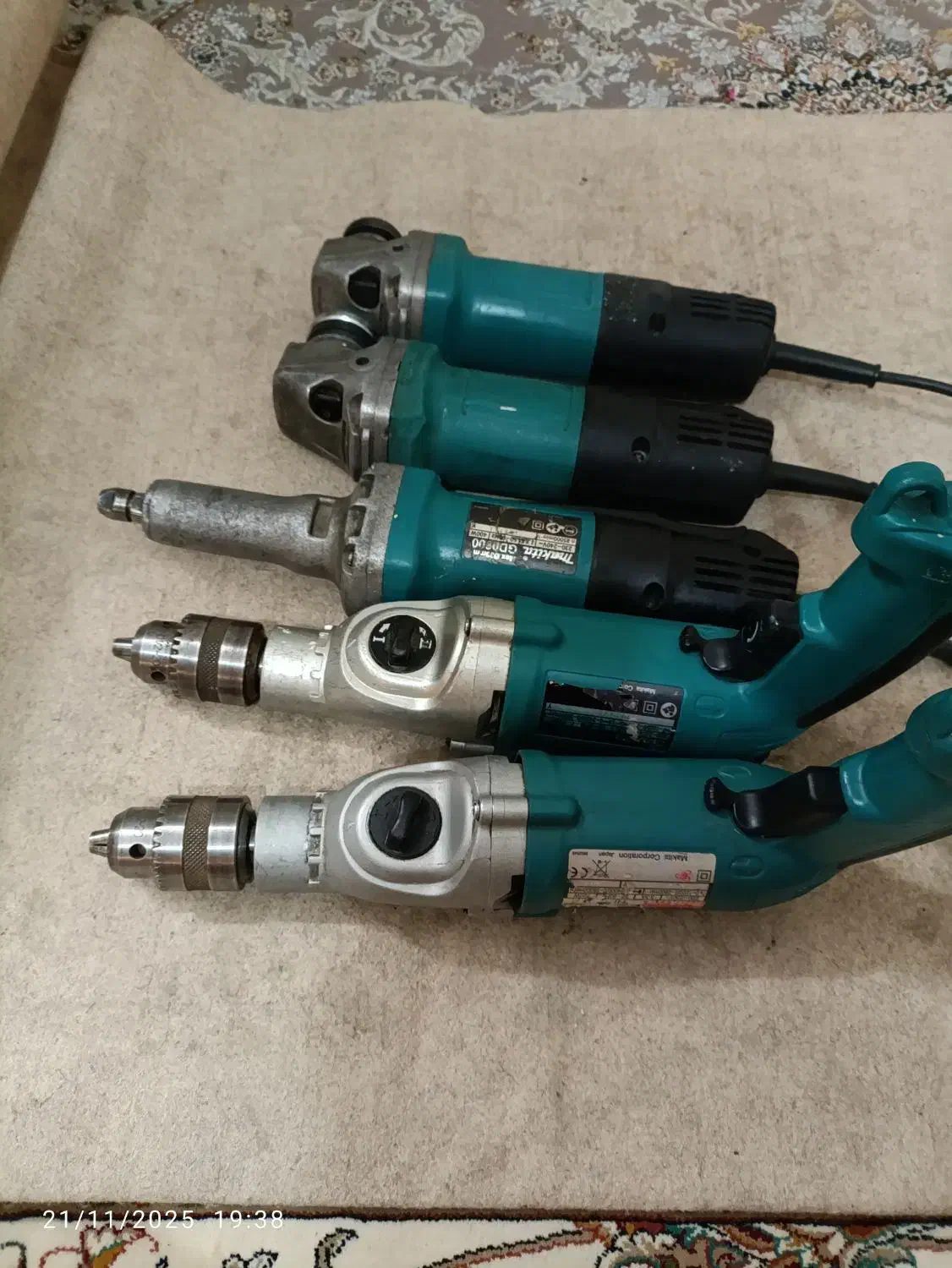 دریل و مینی فرز و سنگ انگشتی ماکیتا|ابزارآلات|تهران, خزانه|دیوار