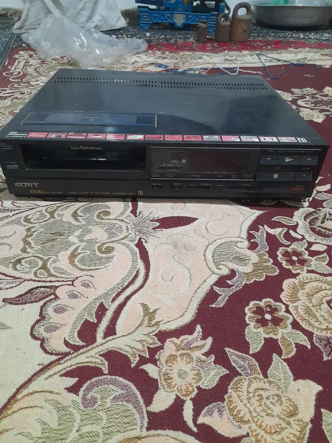 ویدئو نوار کوچولو آنتیک سالم و عتیقه|پخش‌کننده DVD و ویدیو|همدان, |دیوار