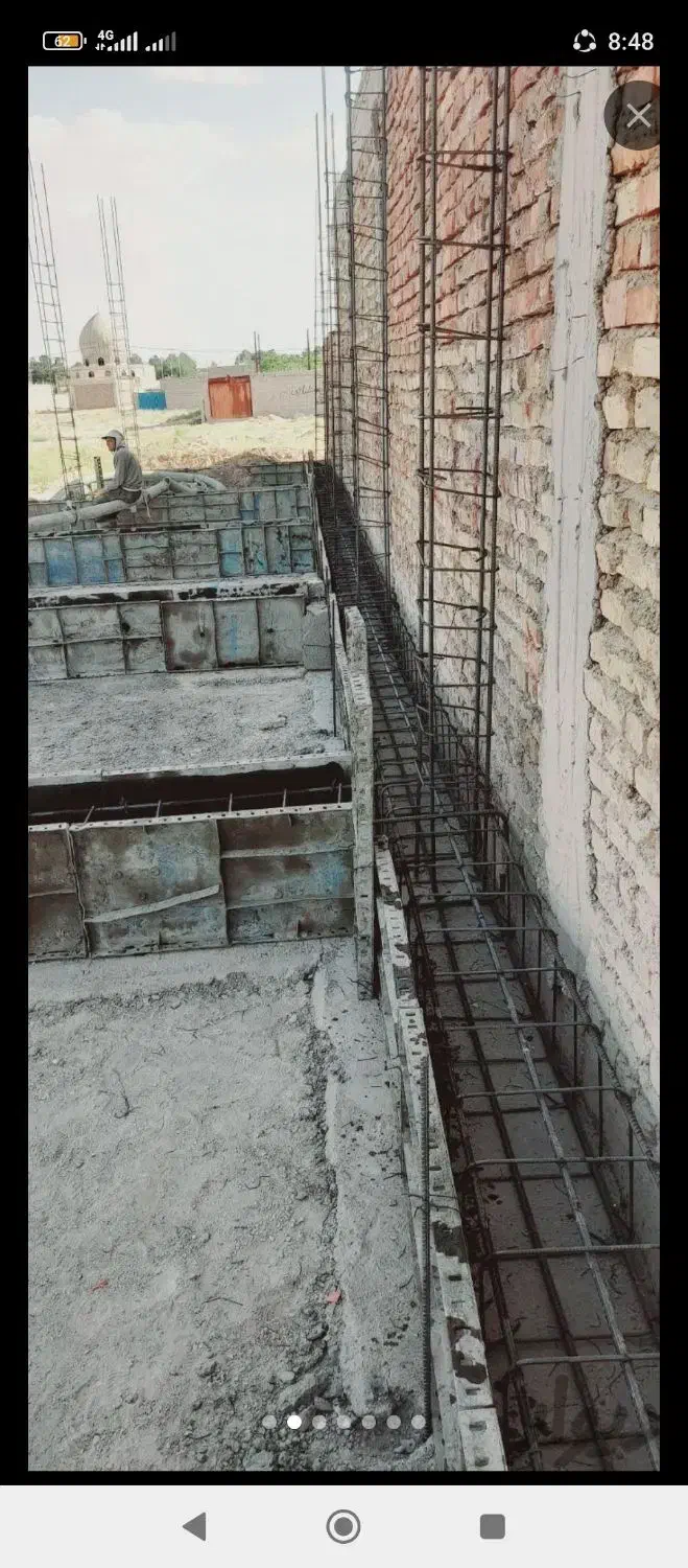 اوستا بنا آرموتوربندی اجرای سقف ستون فنداسیون شناژ|خدمات پیشه و مهارت|کرمان, |دیوار