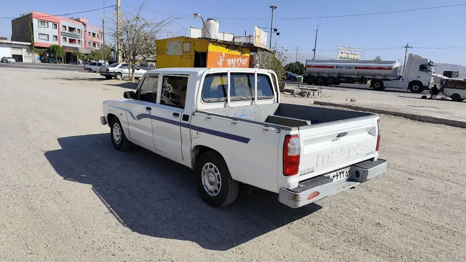 وانت مزدا ژاپن دوکابین مدل 1395|خودرو سواری و وانت|فسا, |دیوار