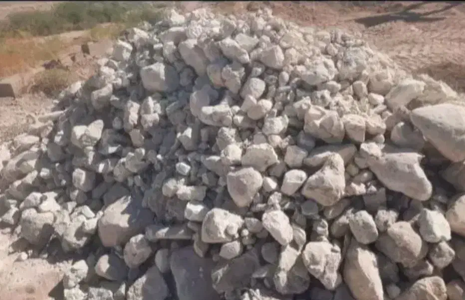 آهک کلوخه و آبخورده|مصالح و تجهیزات ساختمان|جعفرآباد, |دیوار