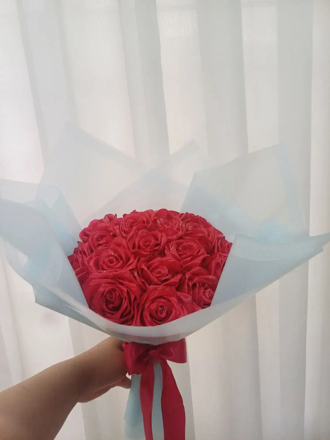 گل روبانی|گل مصنوعی|شیراز, صاحب الزمان|دیوار