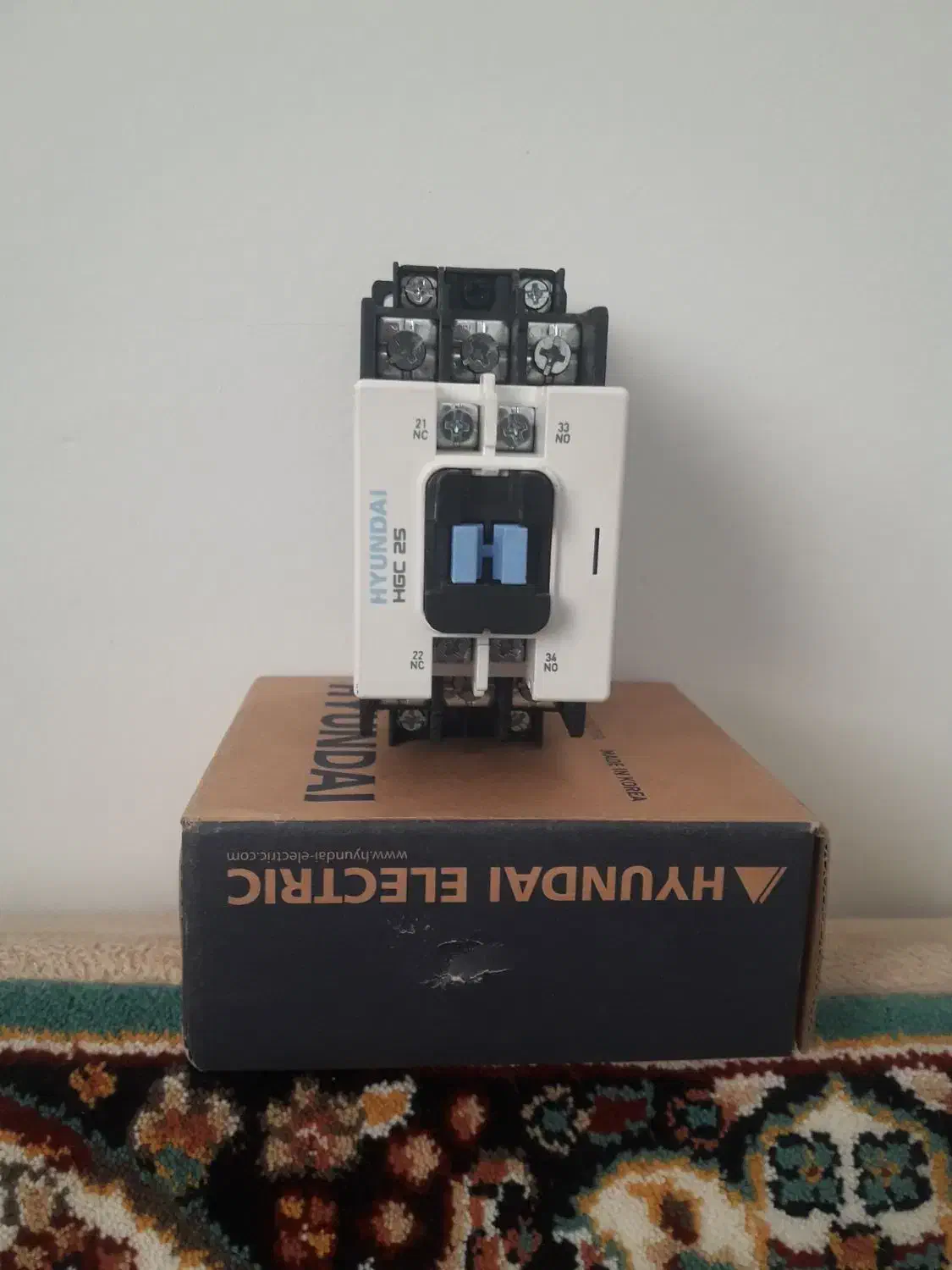 .کنتاکتور ۲۵آمپر|مصالح و تجهیزات ساختمان|پرند, فاز ۵|دیوار