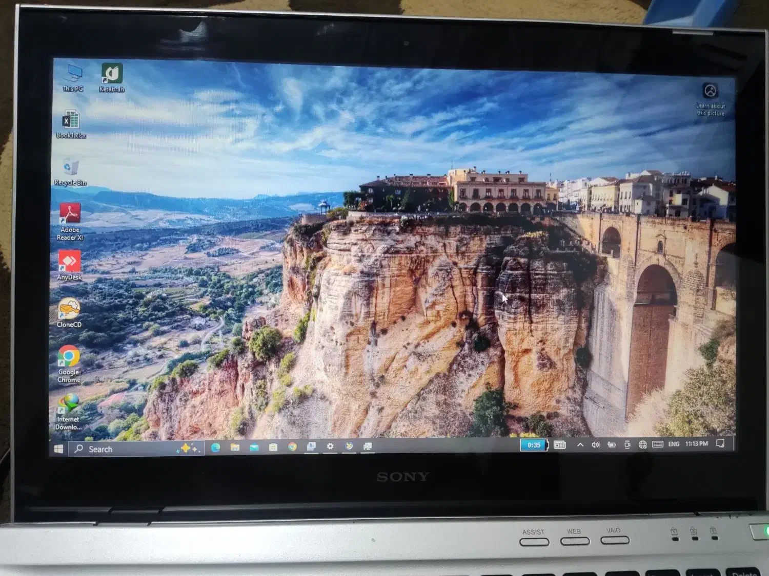 لپ تاپ صفحه لمسی|رایانه همراه|پارس‌آباد, |دیوار