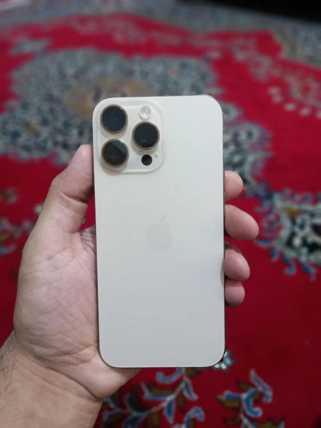 ایفون ۱۶ پرو مکس ۲۵۶ با گارانتی شرکتی باطری۹۷%|موبایل|ساری, |دیوار