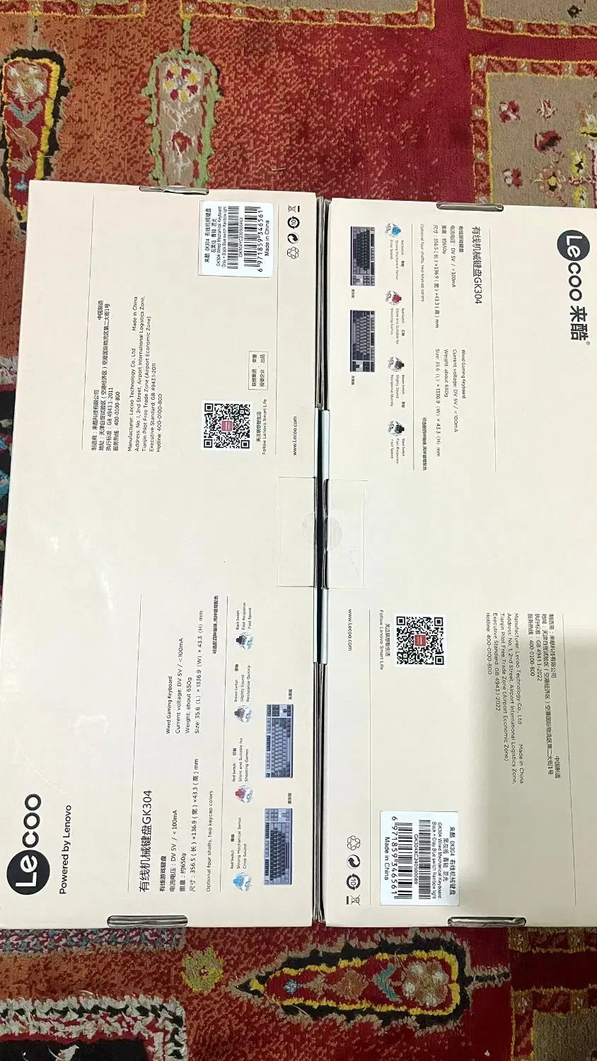 2 عدد کیبورد گیمینگ مکانیکال پلمپ Lecoo GK304|قطعات و لوازم جانبی رایانه|تهران, دردشت|دیوار