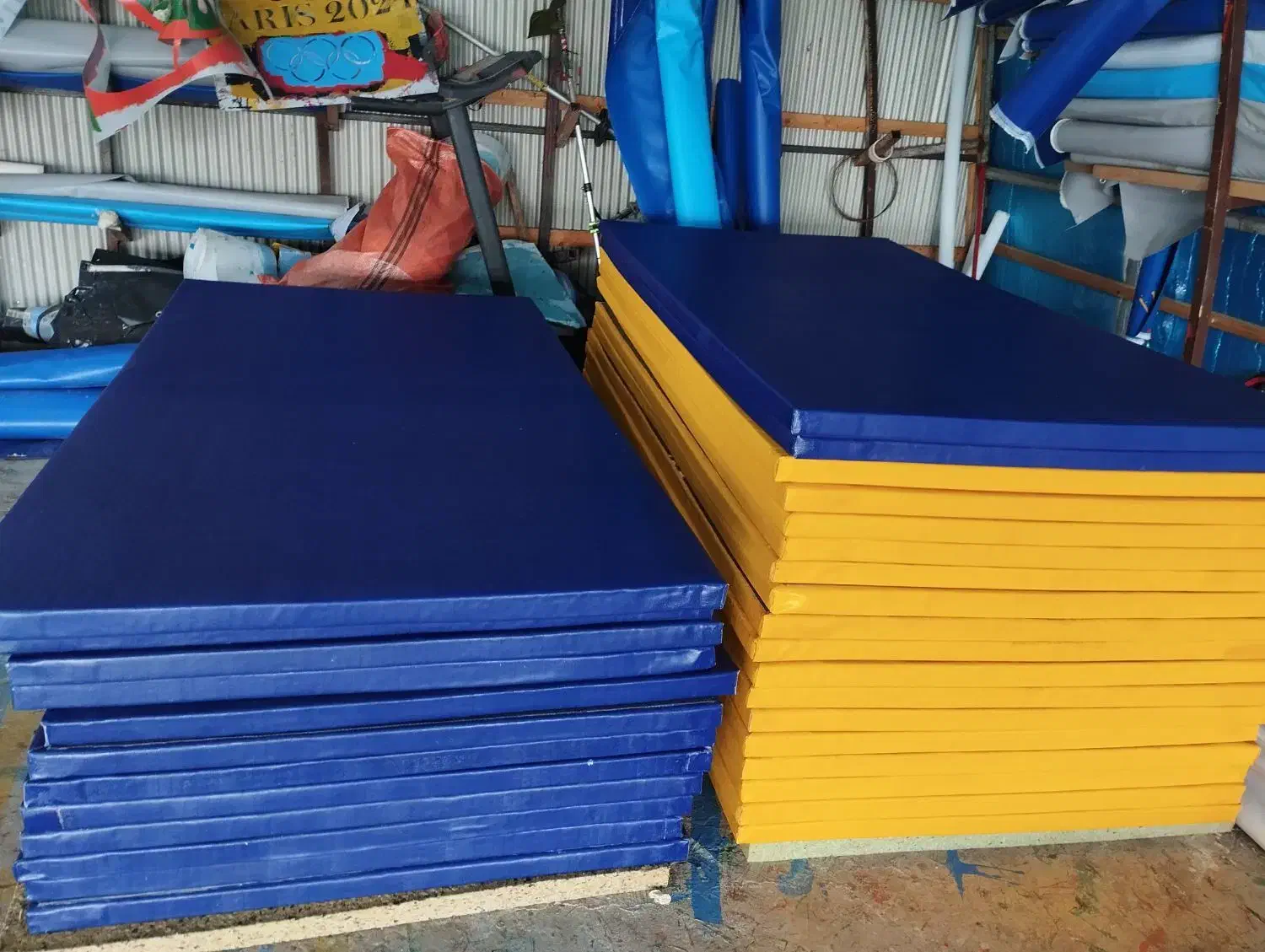 تشک ورزشی تاتامی ، ژیمناستیک کشتی و جودو و|تجهیزات ورزشی|رشت, شالکو|دیوار