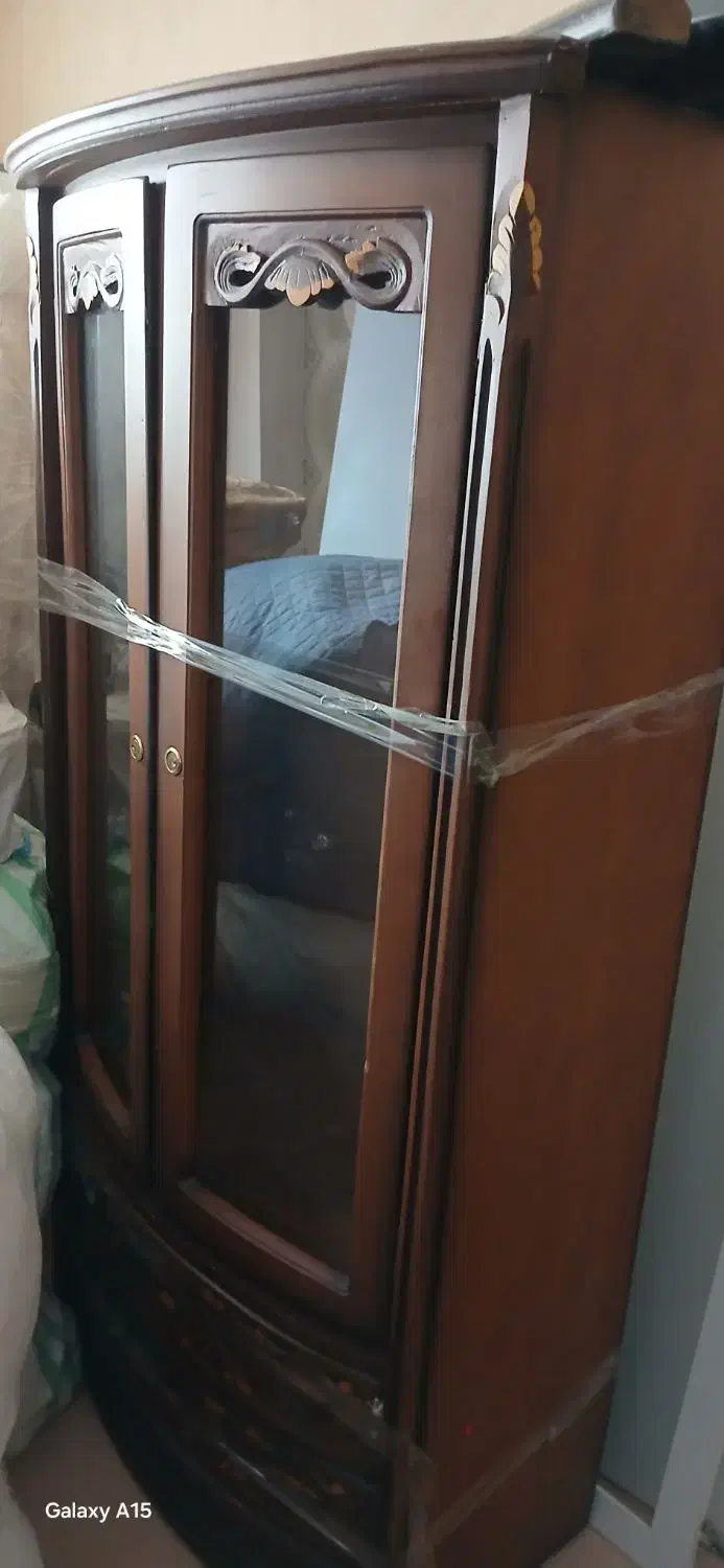 بوفه چوبی سالم|بوفه، ویترین، کنسول|سهند, |دیوار