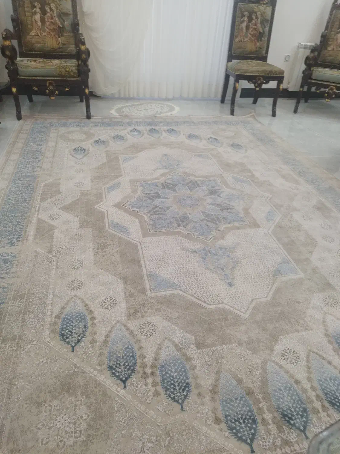 فرش وقالی|فرش|رفسنجان, |دیوار