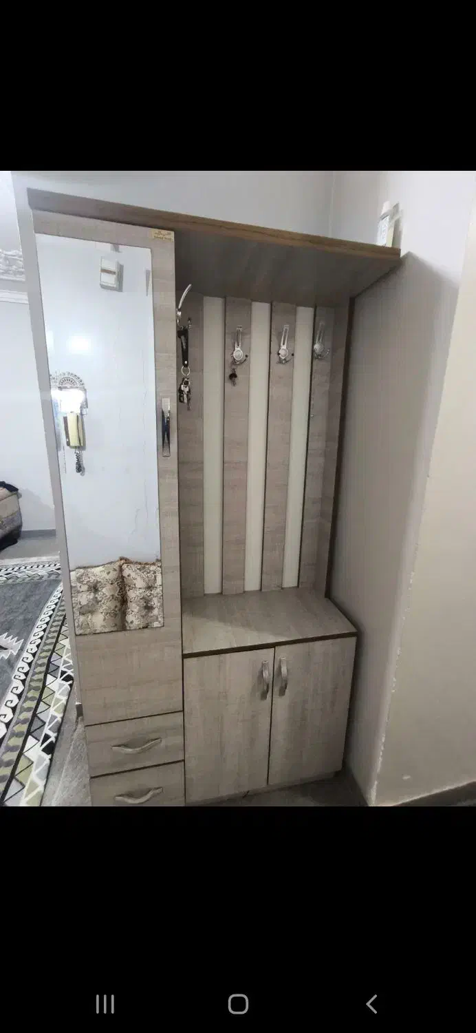 جاکفشی ایستاده|جاکفشی، کمد، دراور|برازجان, |دیوار