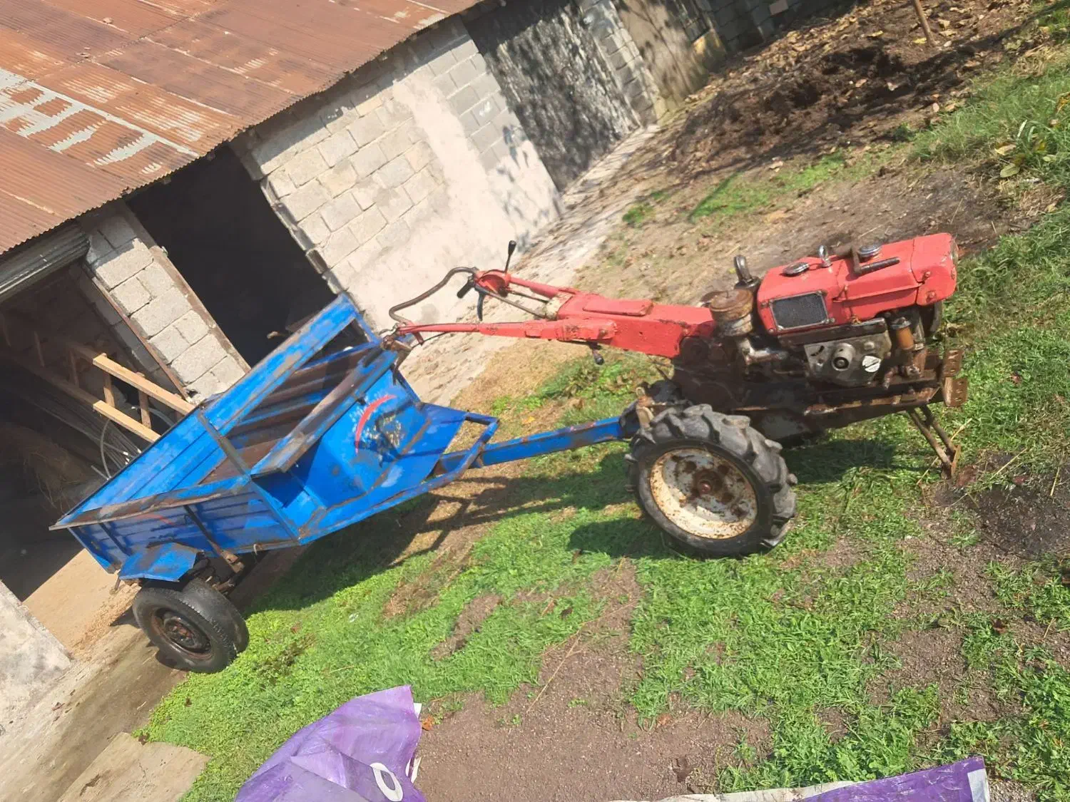 تیلر کوبوتا5/5 باوسایل|ماشین‌آلات صنعتی|کوچصفهان, |دیوار