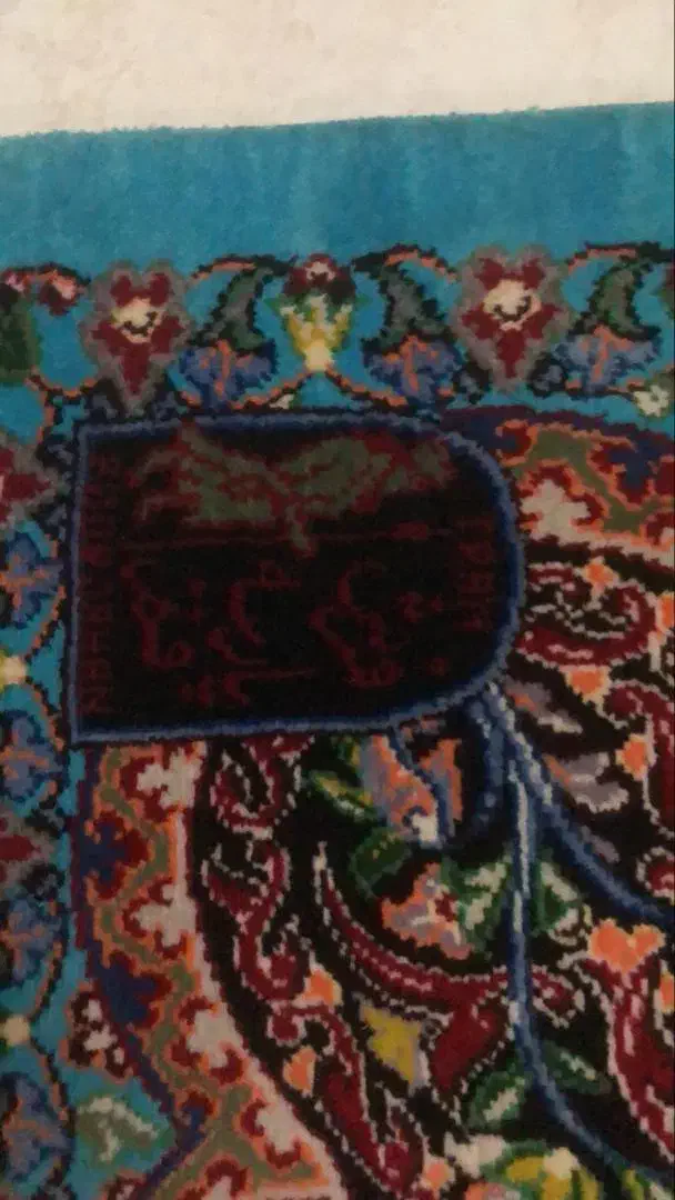 قالیچه تمام ابریشم قم|فرش|تهران, دروس|دیوار