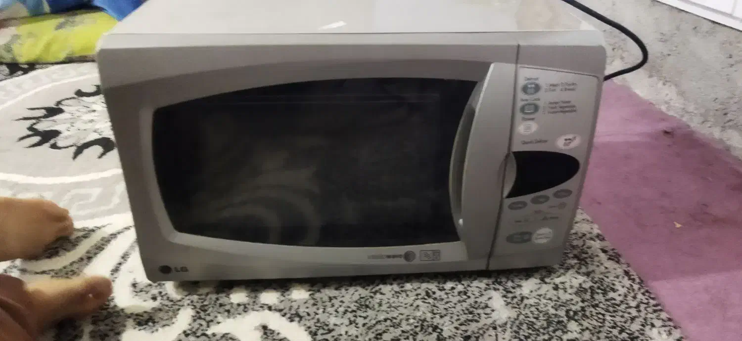 مامروویو ال جی قیمت 5500000|اجاق گاز و لوازم برقی پخت‌وپز|برازجان, |دیوار