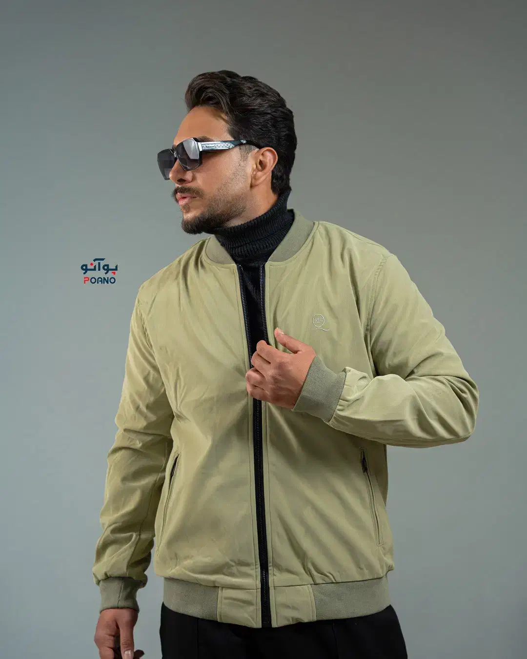 کاپشن چرم مردانه اسلب خلبانی|لباس|اصفهان, شاهزید|دیوار