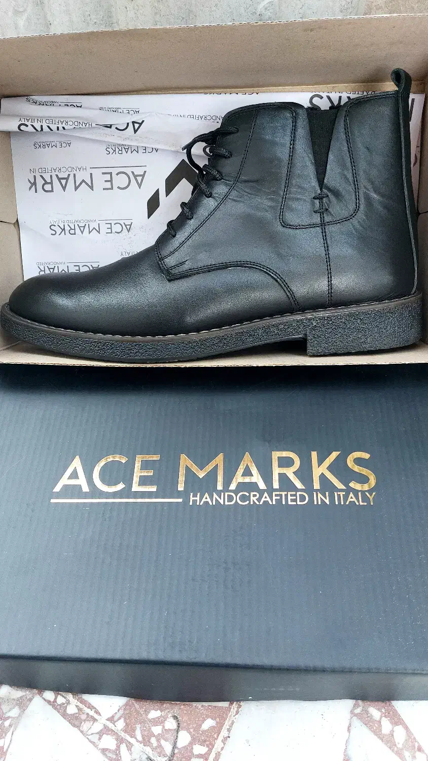 نیم بوت مردانه ۴۴ چرمی|کیف، کفش، کمربند|آمل, |دیوار